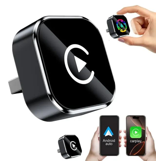 Adaptador Carplay /android Auto Wireless Sem Fio - Foto 2