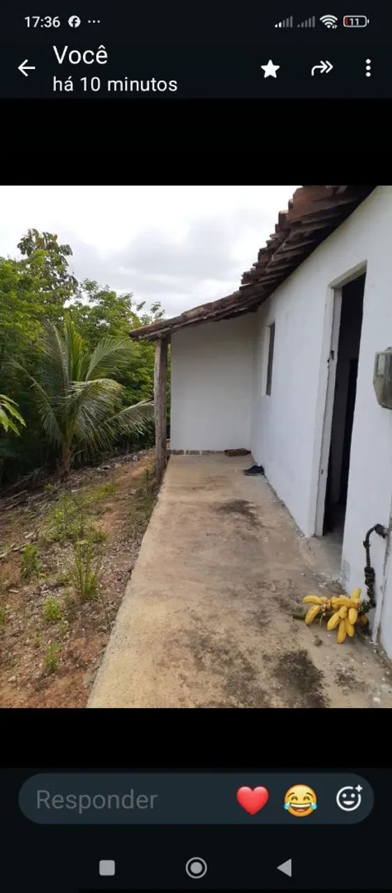 Sitio com casa interior PE
