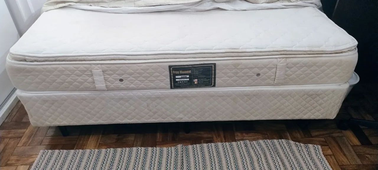 Cama box + colchão solteiro com pillow top - Foto 2