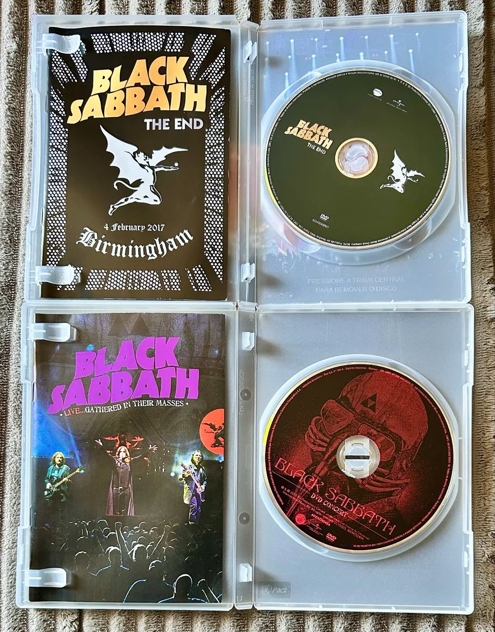 Black Sabbath Lote com 2 DVDs  - Foto 2