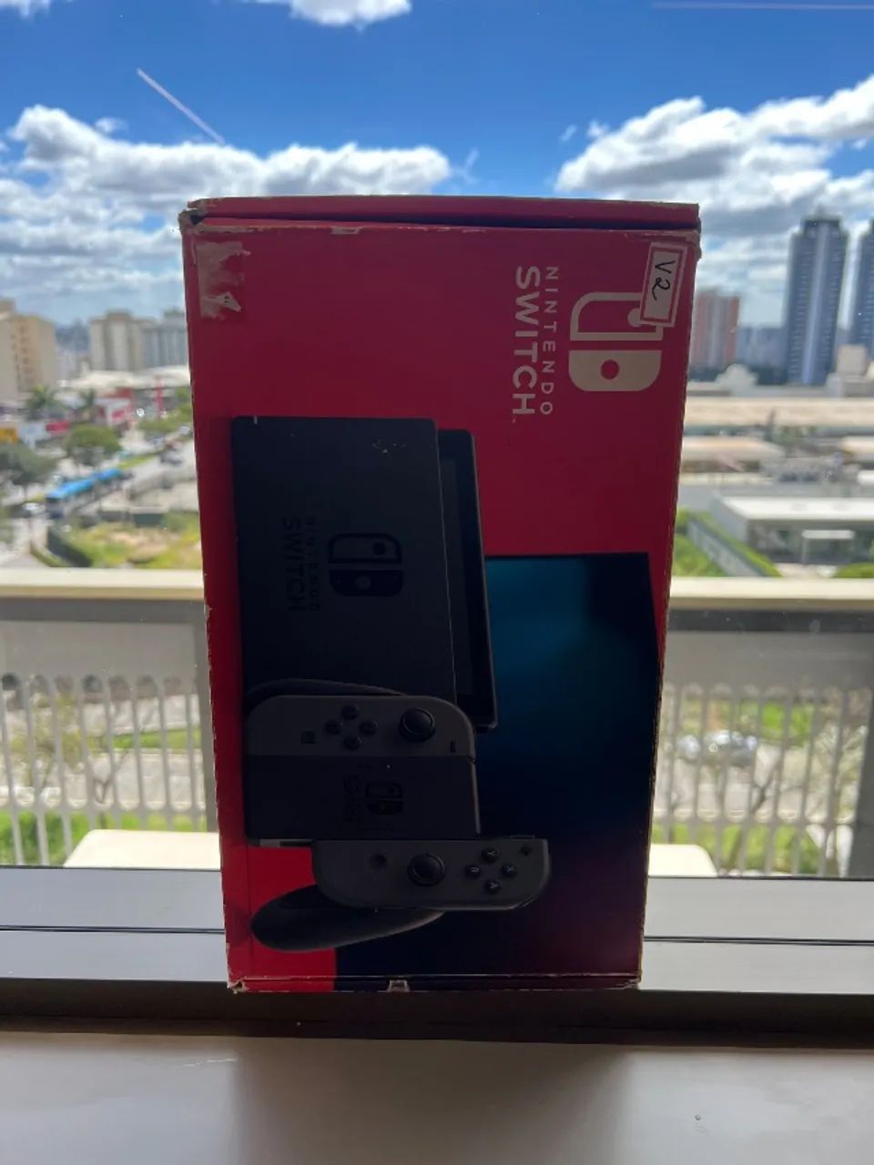NINTENDO SWITCH ( MODELO V2 ) SEMINOVO - Foto 4