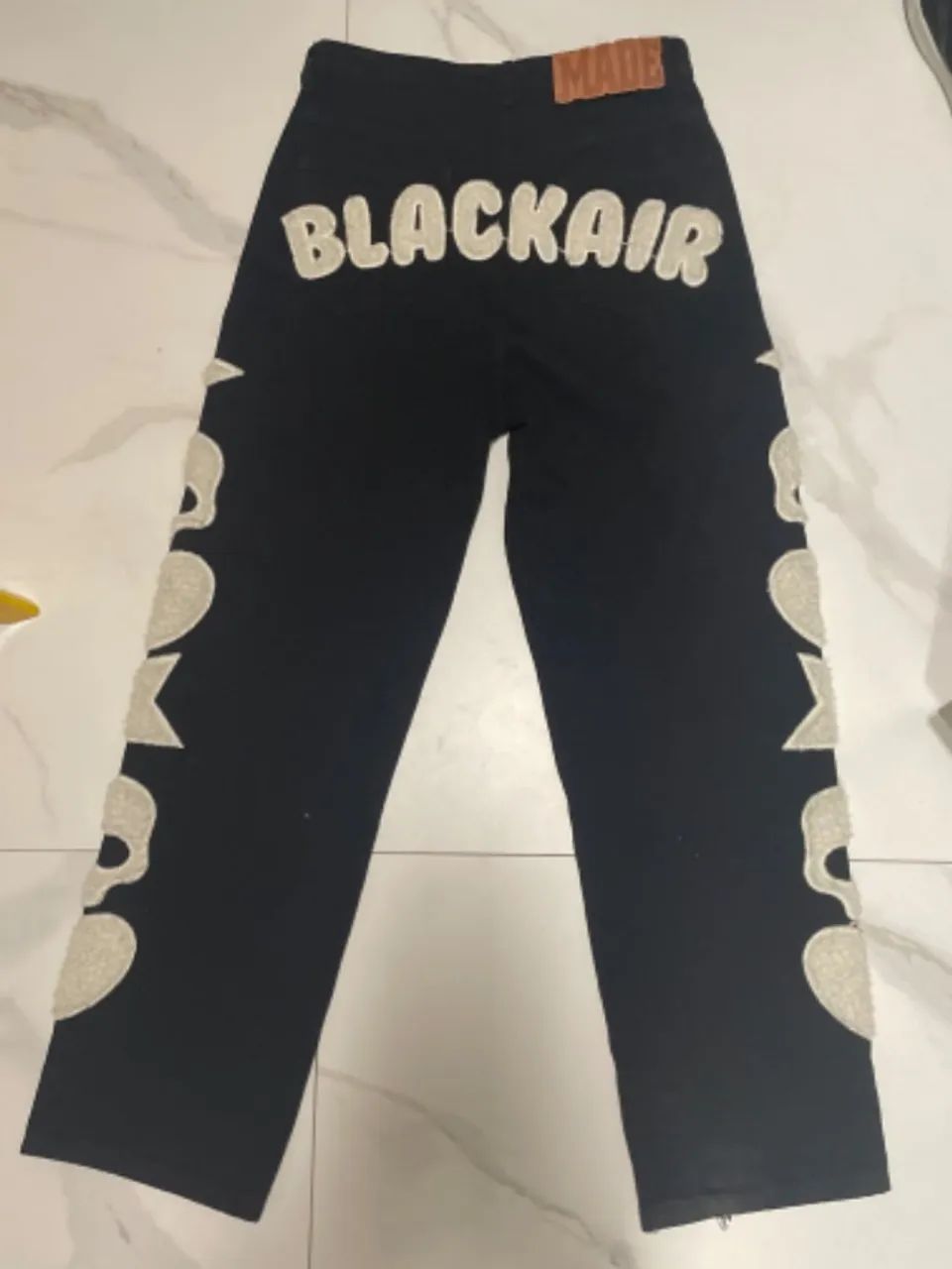 Calça y2k com estampa de caveira - Foto 2