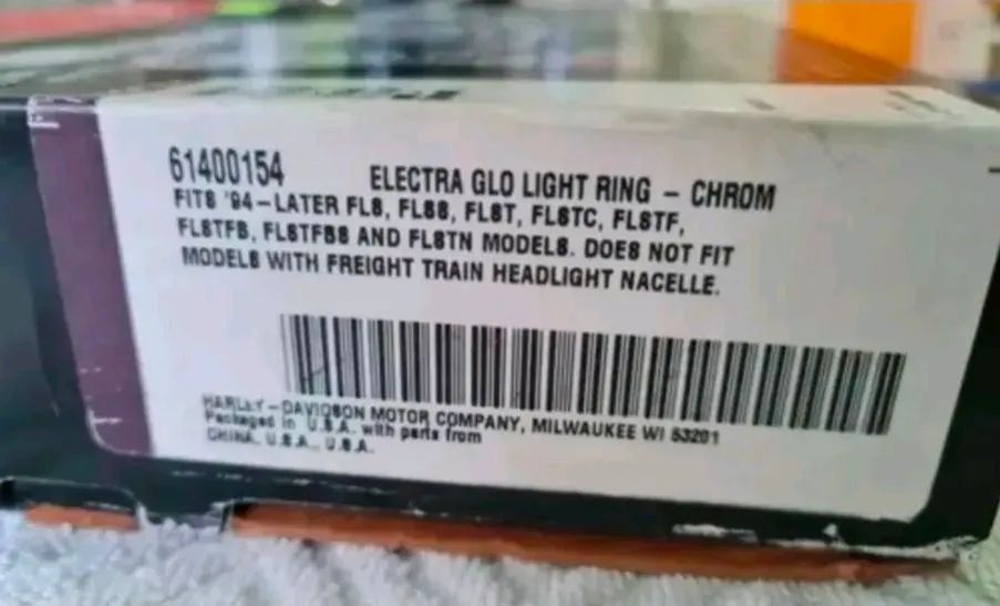 Aro Para Farol De 7  polegadas Com Iluminação De Leds Harley Davidson - Foto 2
