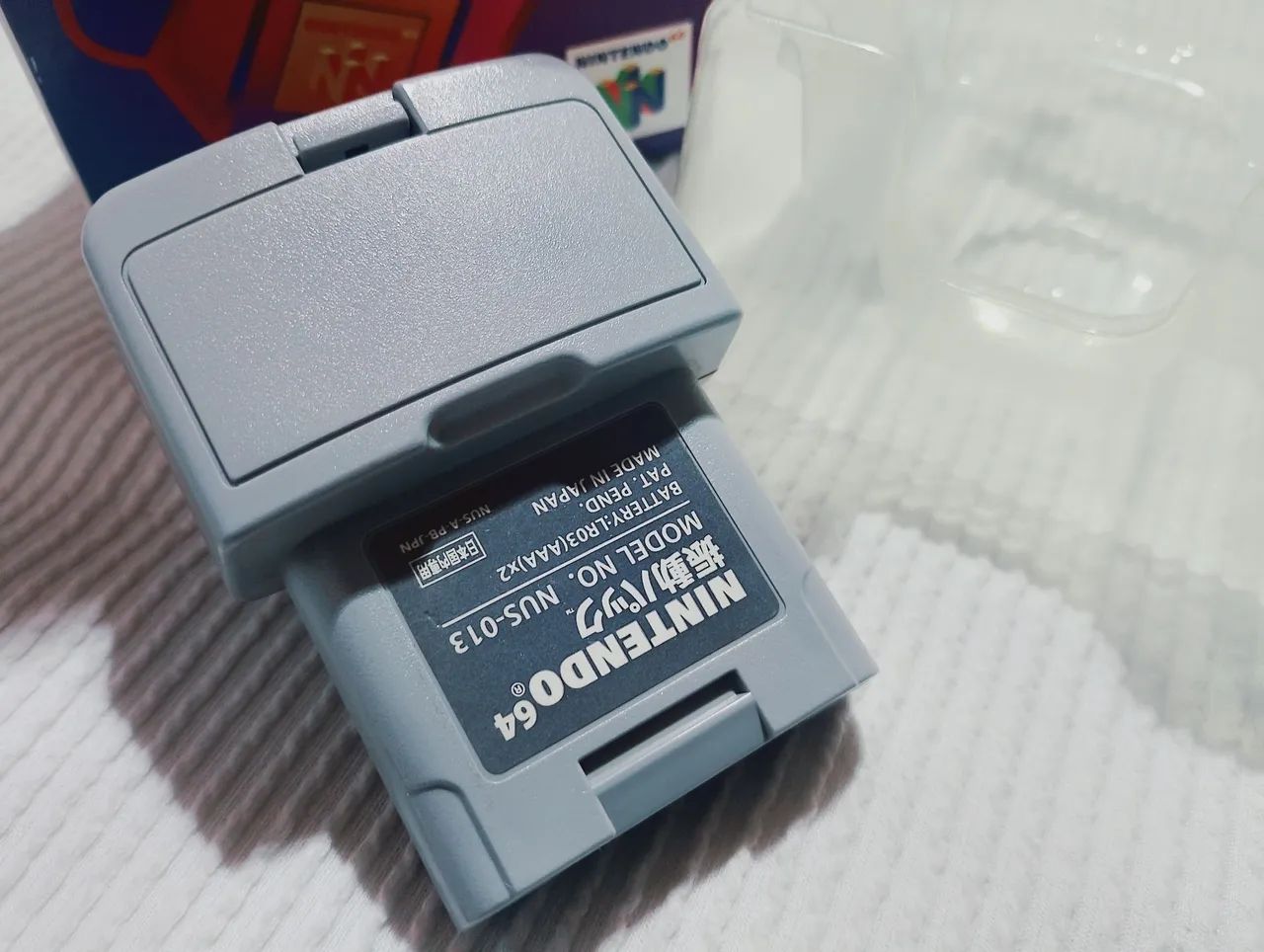 Rumble Pak original Nintendo 64 funcionando perfeitamente  - Foto 3