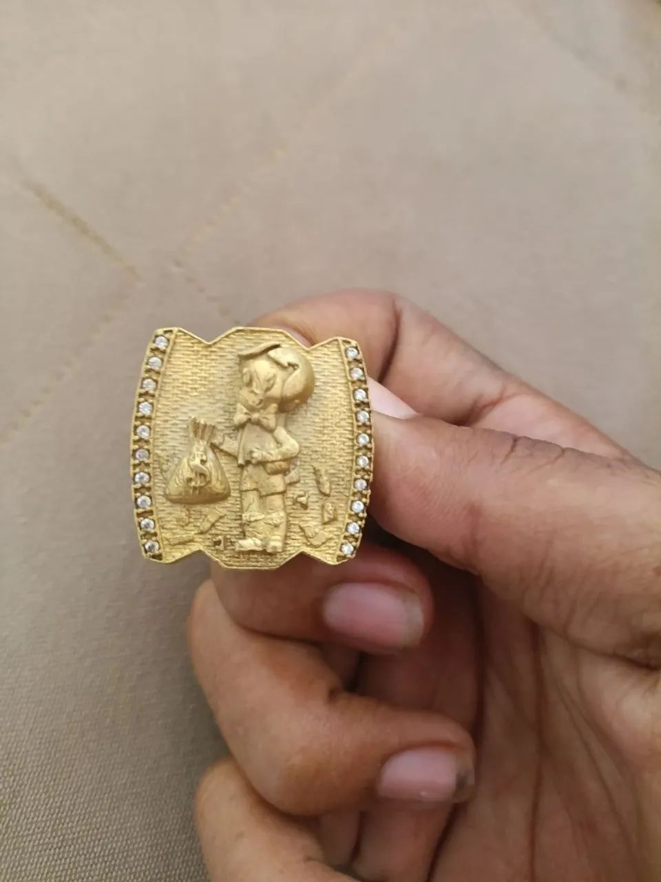 Dedeira de moeda antiga  - Foto 4