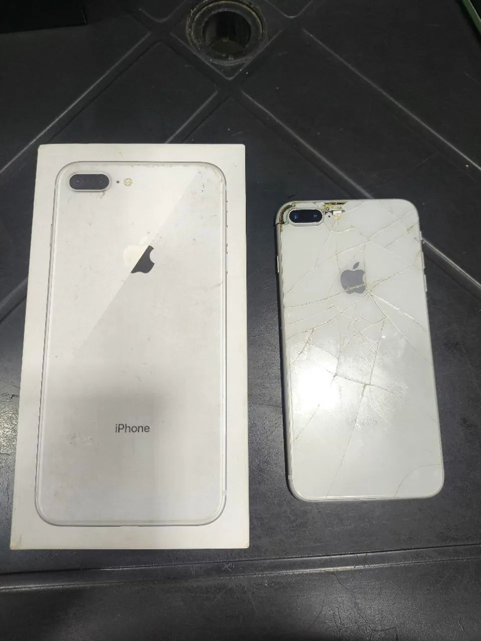 Lote 3 Celulares para Peças / Conserto (Poco F5 + Moto G54 5G + iPhone 8 Plus)