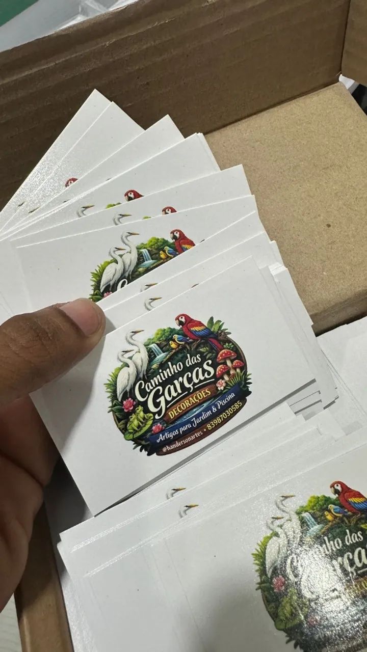Cartões de Visita l 1000 unids por R$ 119,99 em João Pessoa - Foto 2