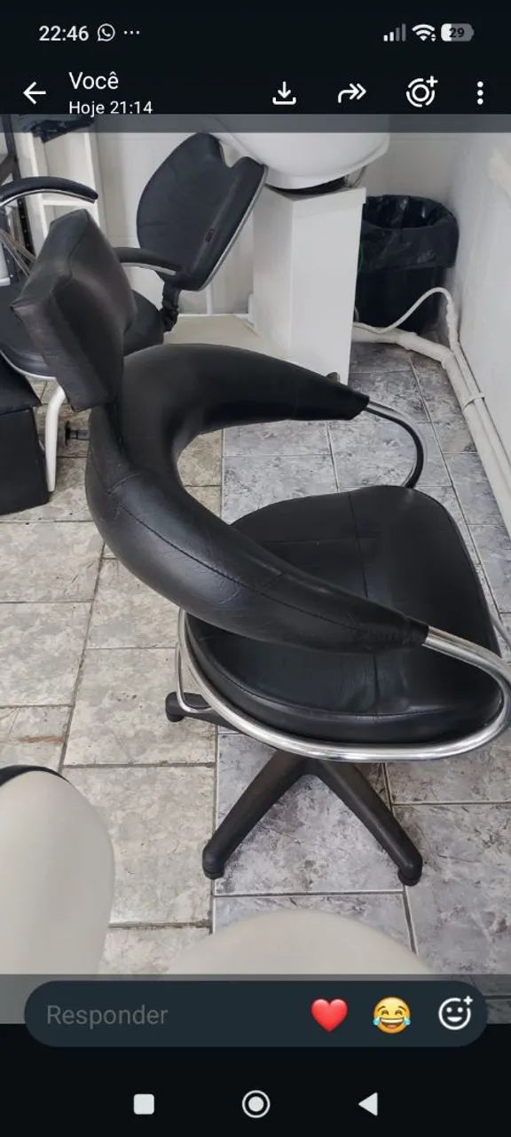 Cadeira de cabeleireiro 