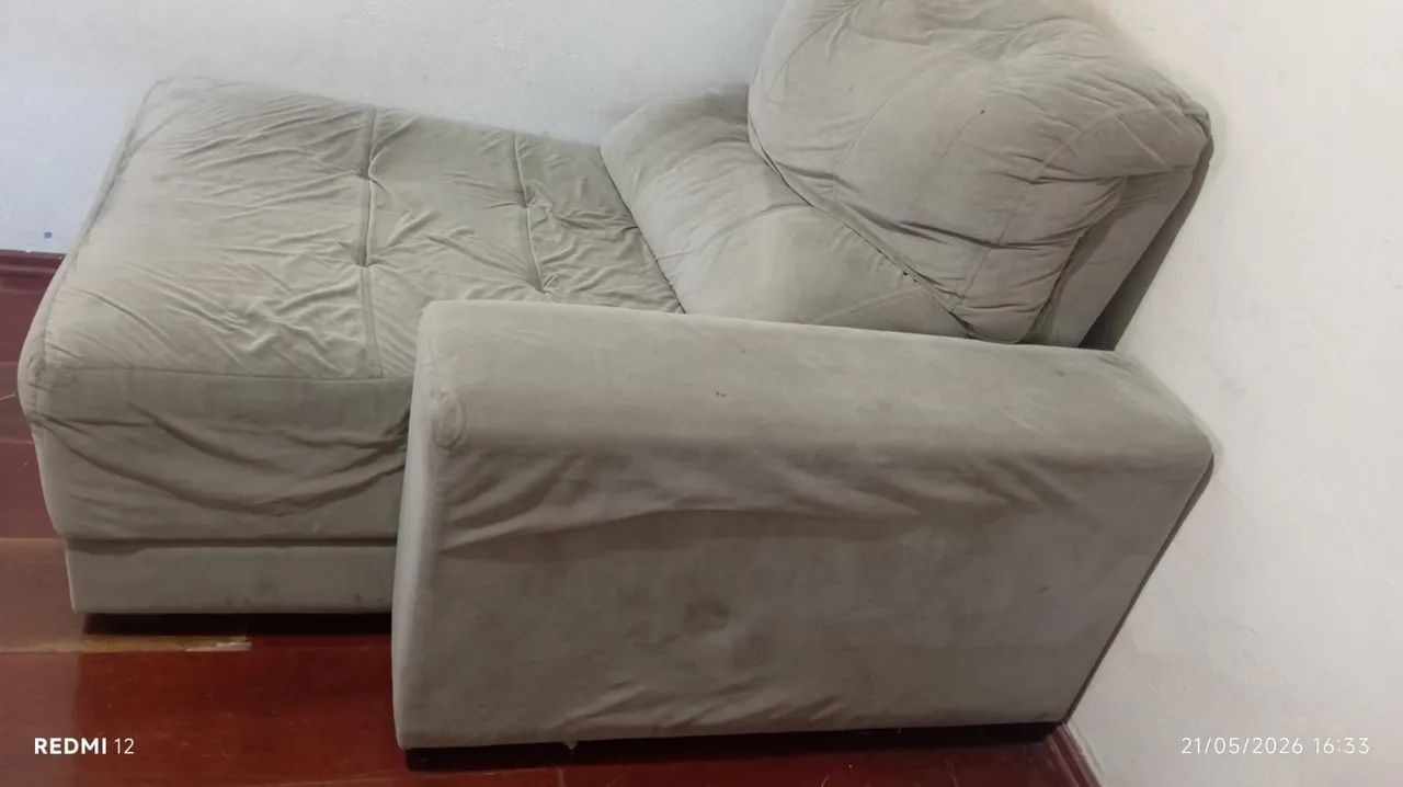 Sofá cinza  - Foto 2
