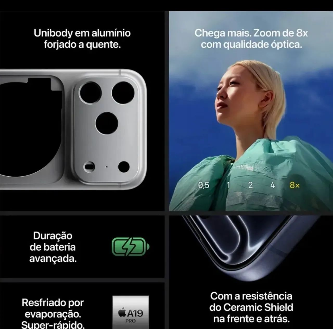 Iphone 17 Pro Max - 256GB - Laranja Cósmico  - Foto 5