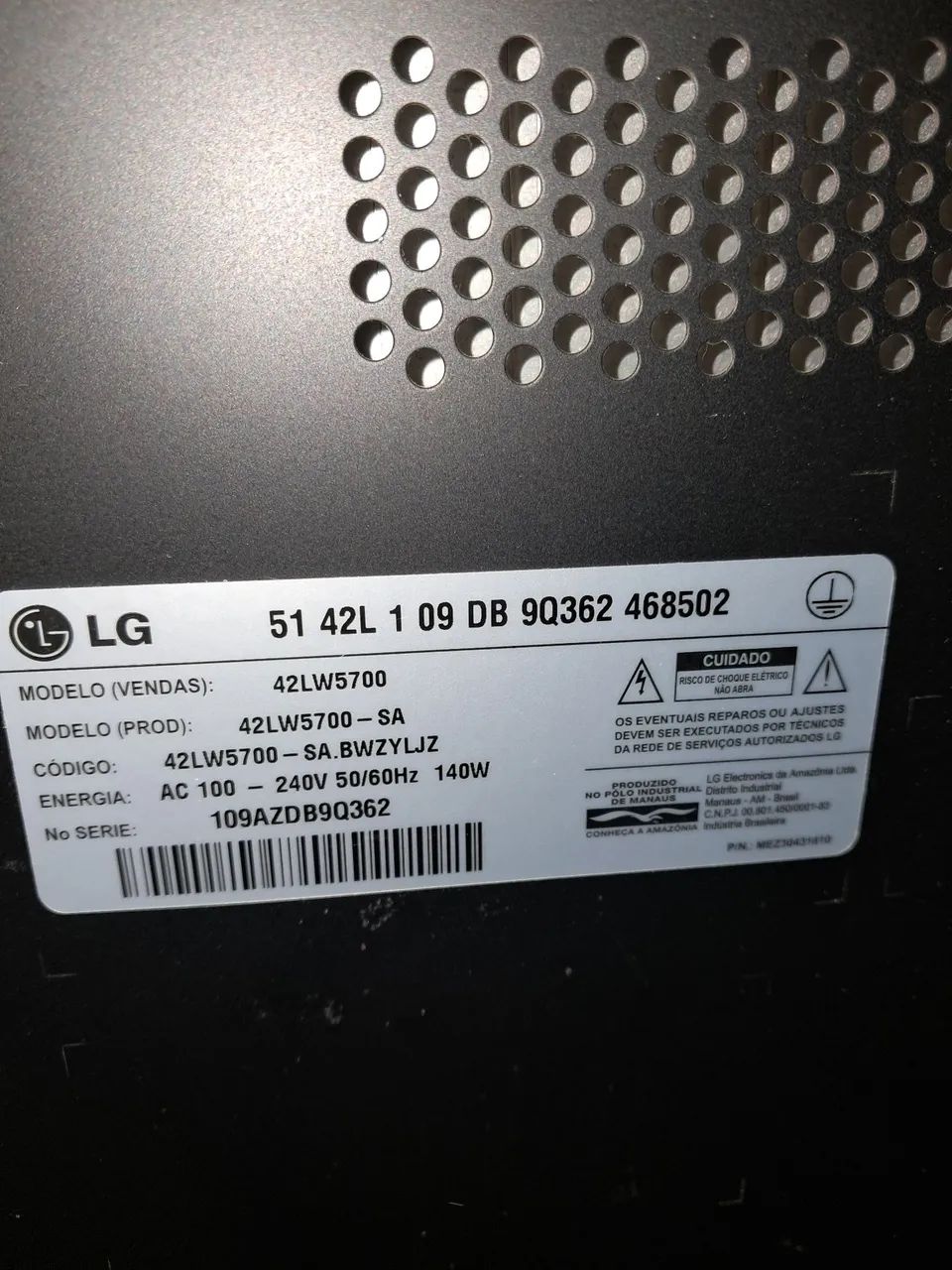 Tv Lg 42 polegadas " leia" - Foto 3