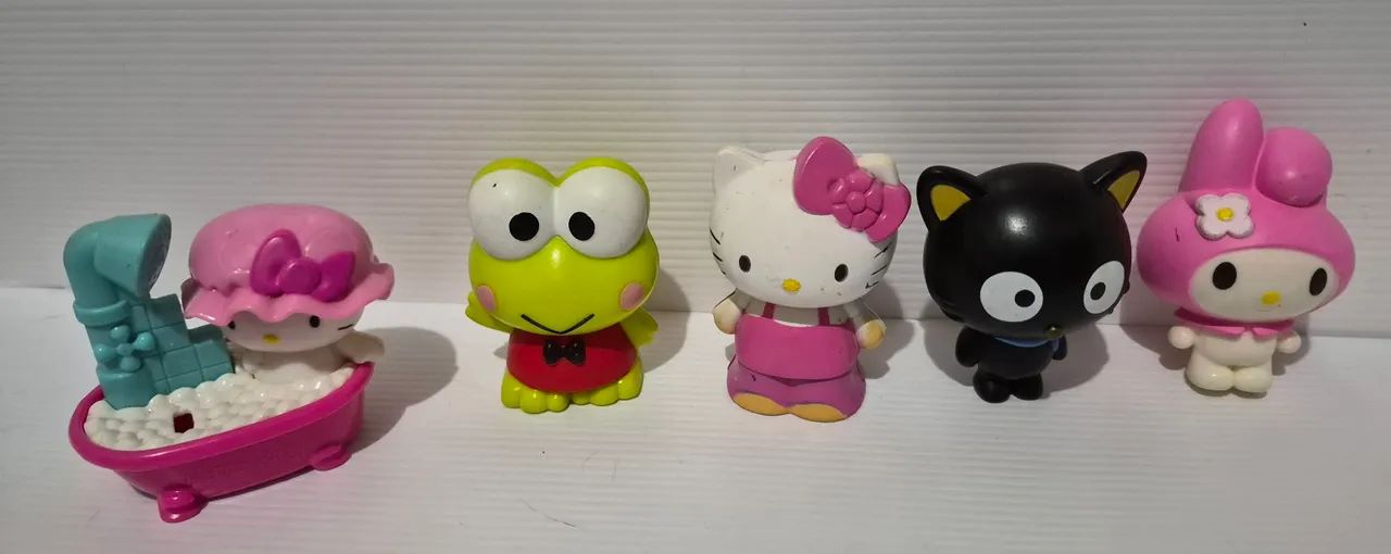 5 miniaturas hello kitty McDonald's 
