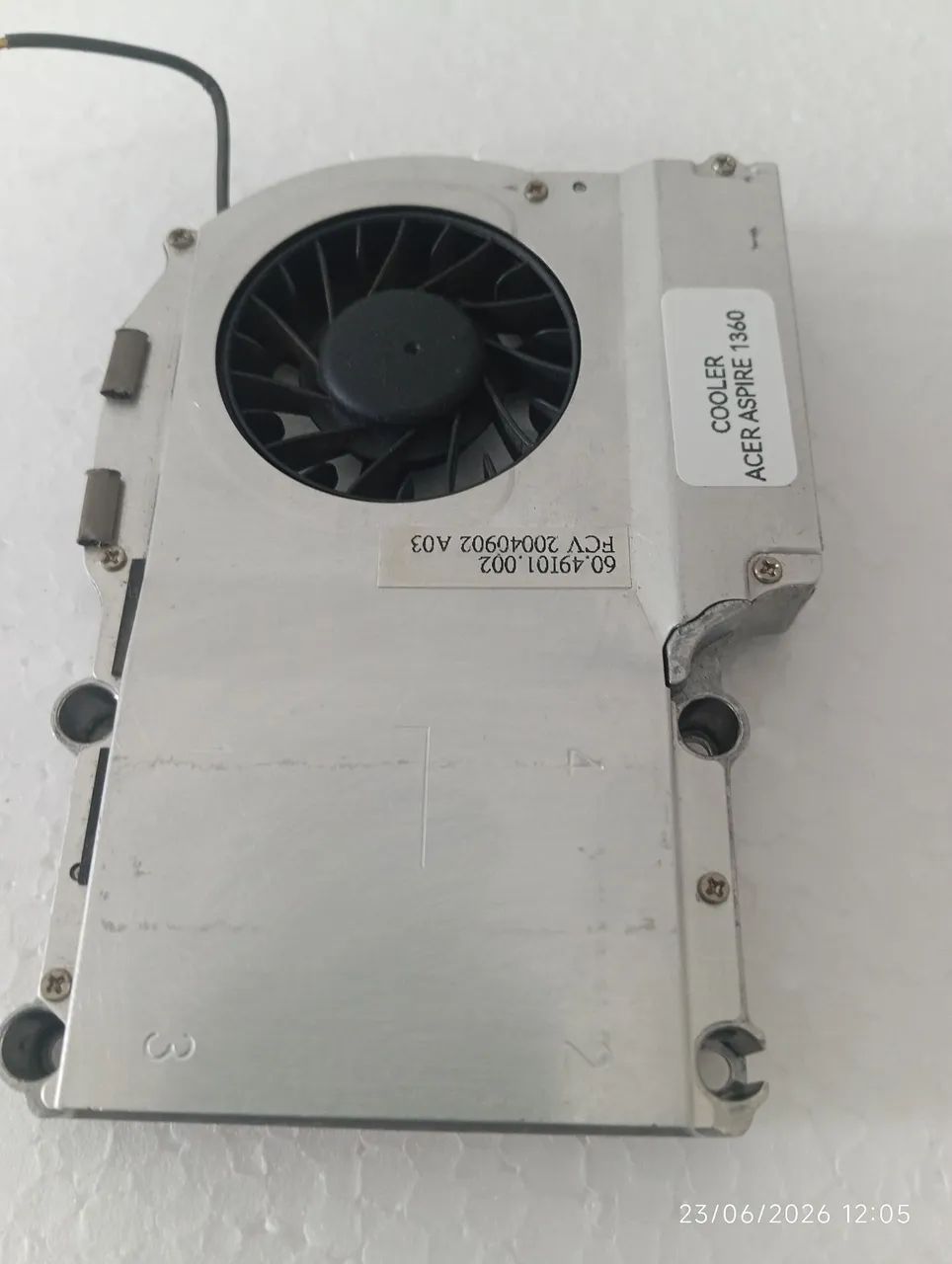 COOLER Notebook Acer Aspire 1360 - Foto 4