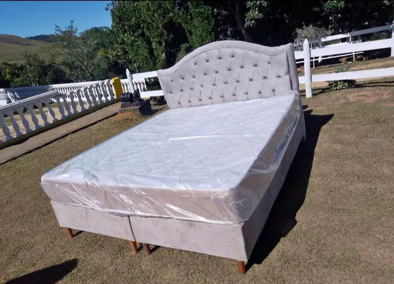 Cama box queen