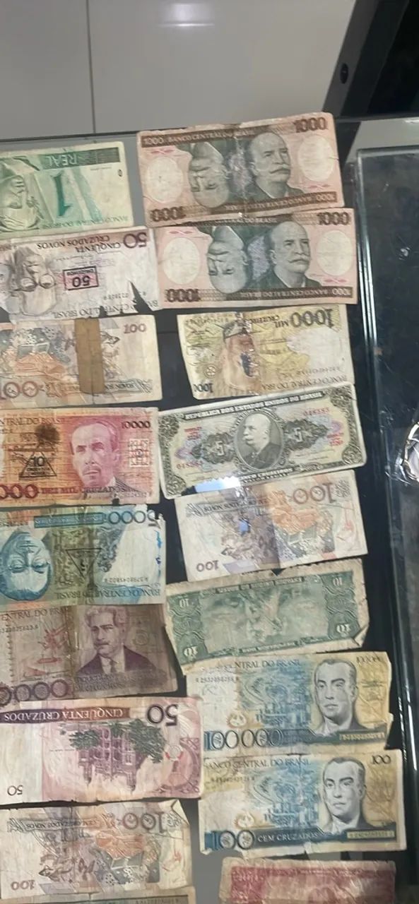 MOEDAS E CÉDULAS ANTIGAS  - Foto 3