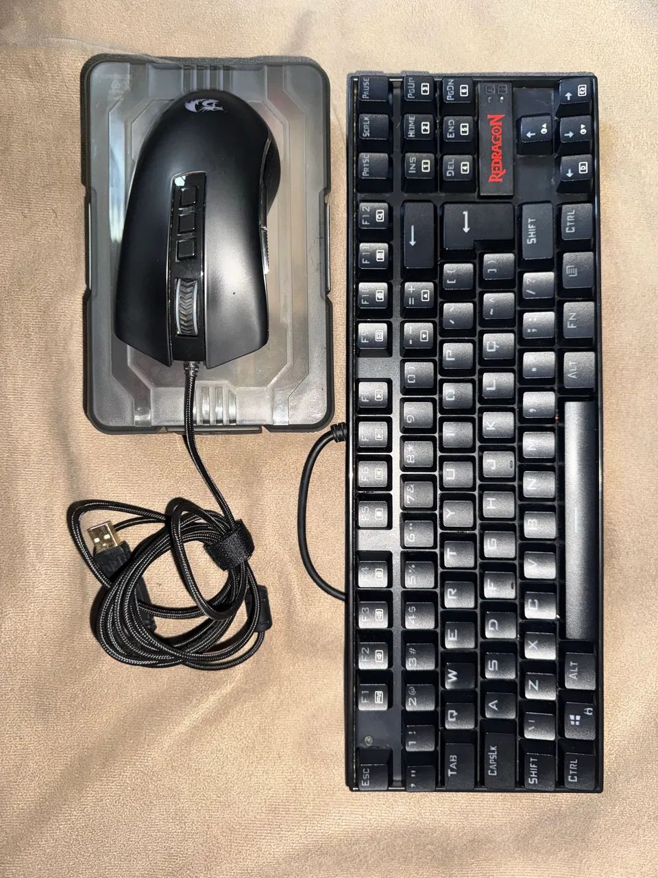 Kit teclado e mouse gamer redragon - Foto 4