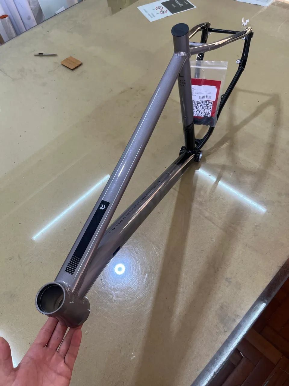 Quadro Rava Nazca Boost 19 Aro 29 Cor Cinza Tamanho 19 - Foto 5