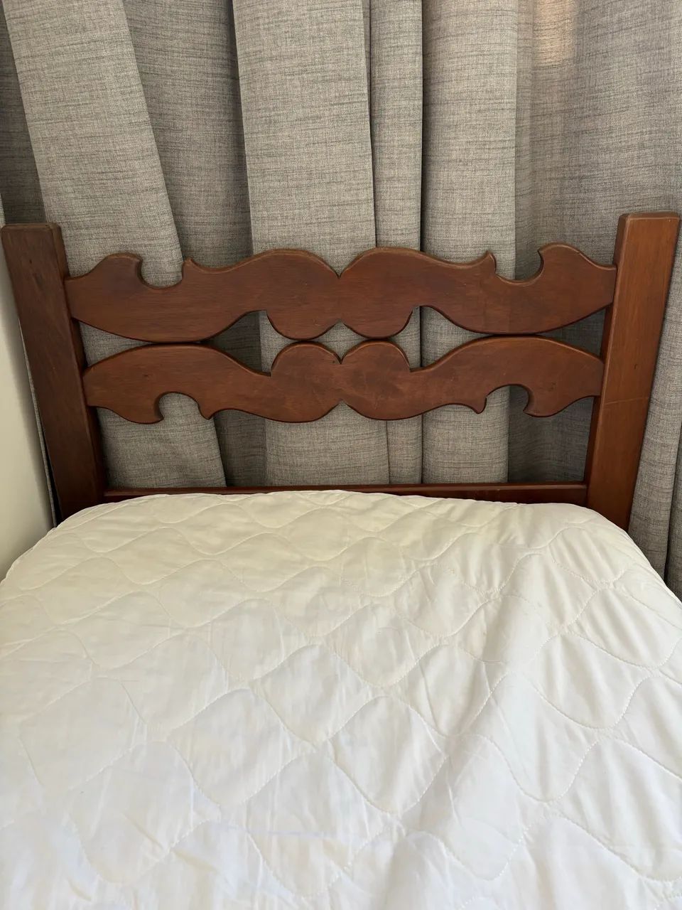 Cama de Solteiro Madeira com colchão - Foto 2