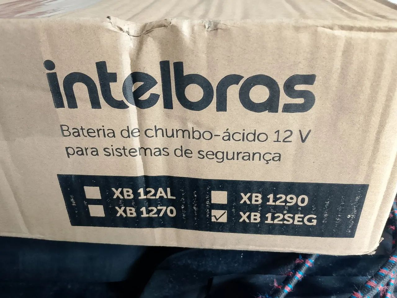 Bateria 12v nova original Intelbras - Foto 4