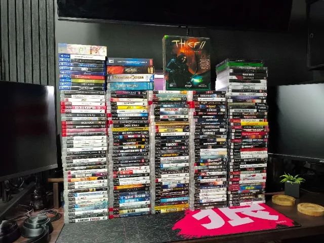 Lote 200 jogos de ps2, ps3, ps4 e pc