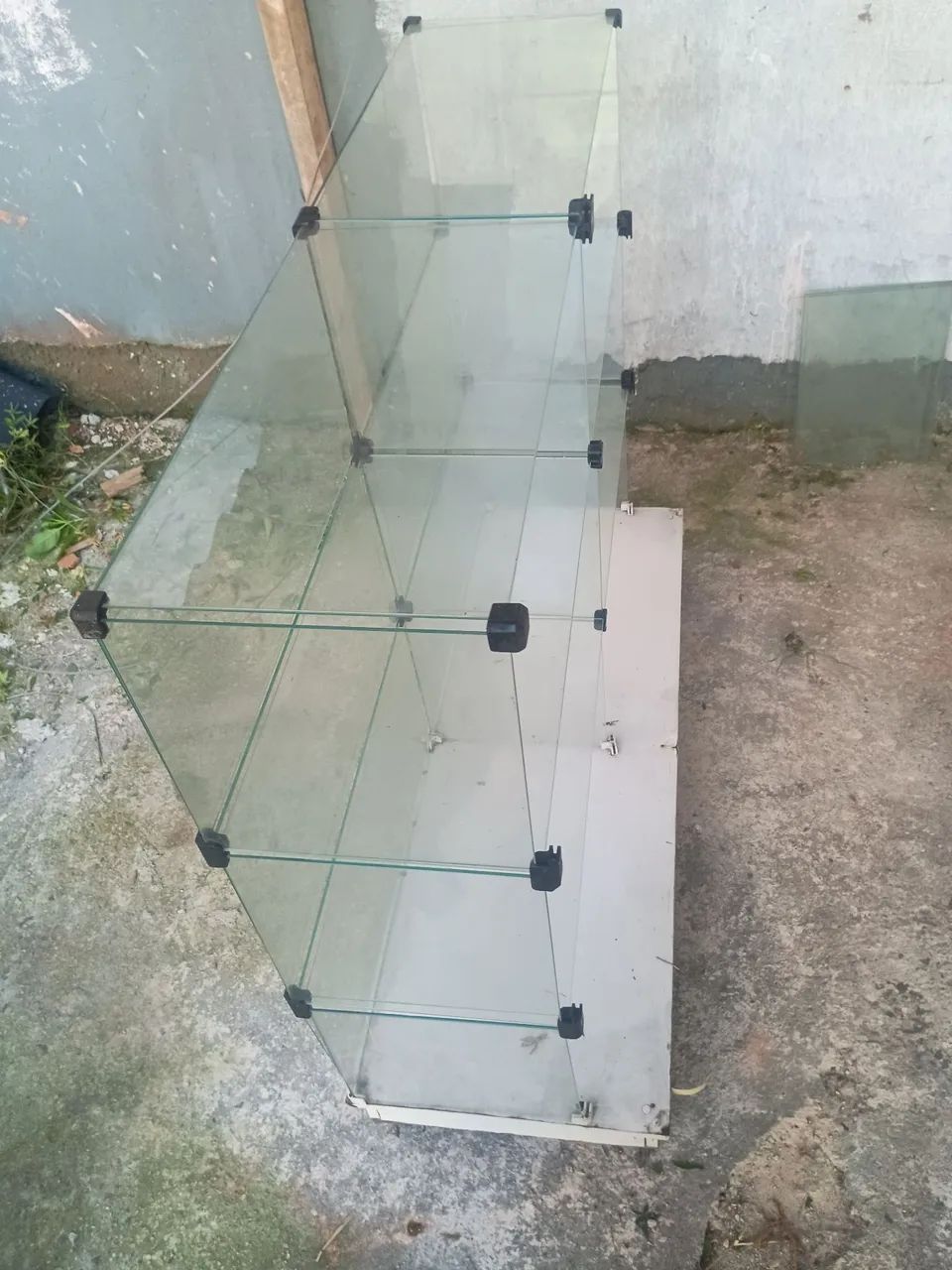 Balcão de vidro loja 