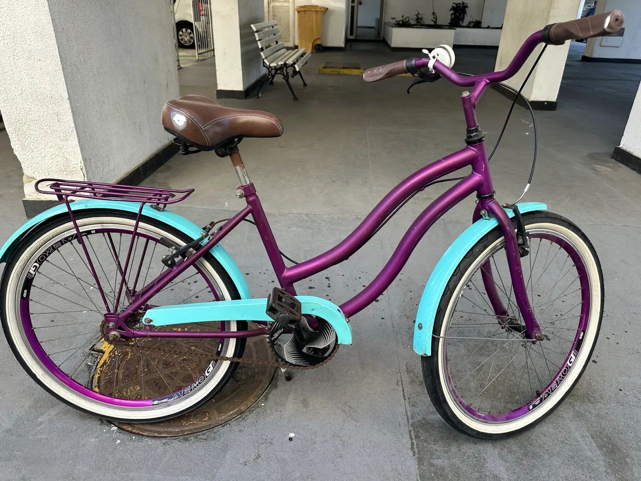 Bicicleta Feminina Retrô  - Foto 5