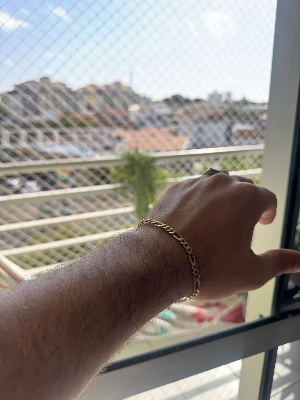 Pulseira masculina ouro 18k - Foto 3