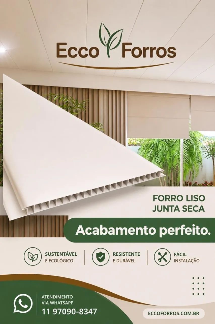 Forro liso junta seca Diadema  - Foto 4