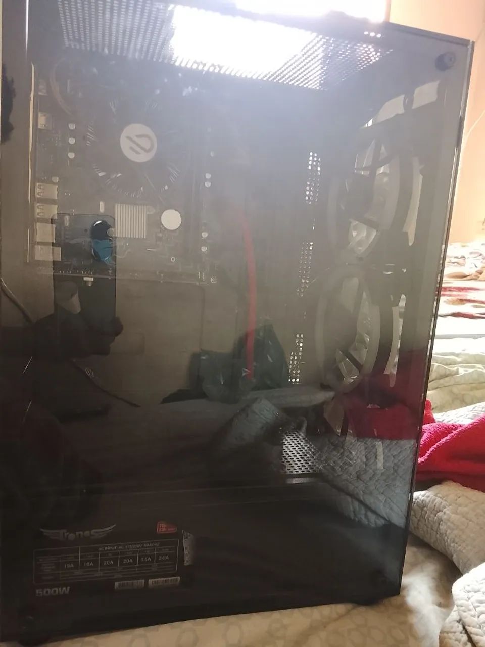 Estou vendendo esse PC que tem que comprar uma placa mãe nova ele tem 8 meses de uso  - Foto 3