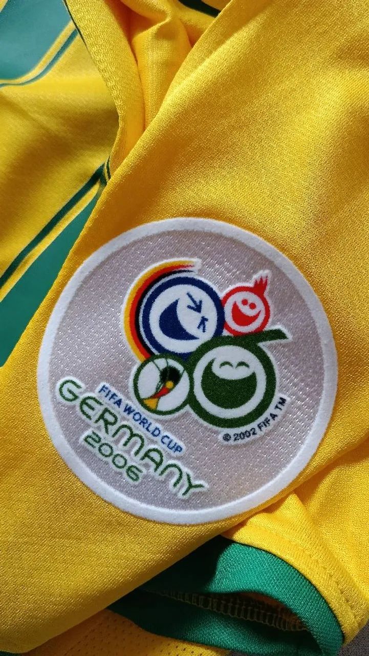 Camisa Brasil 2006 Ronaldinho - Foto 4