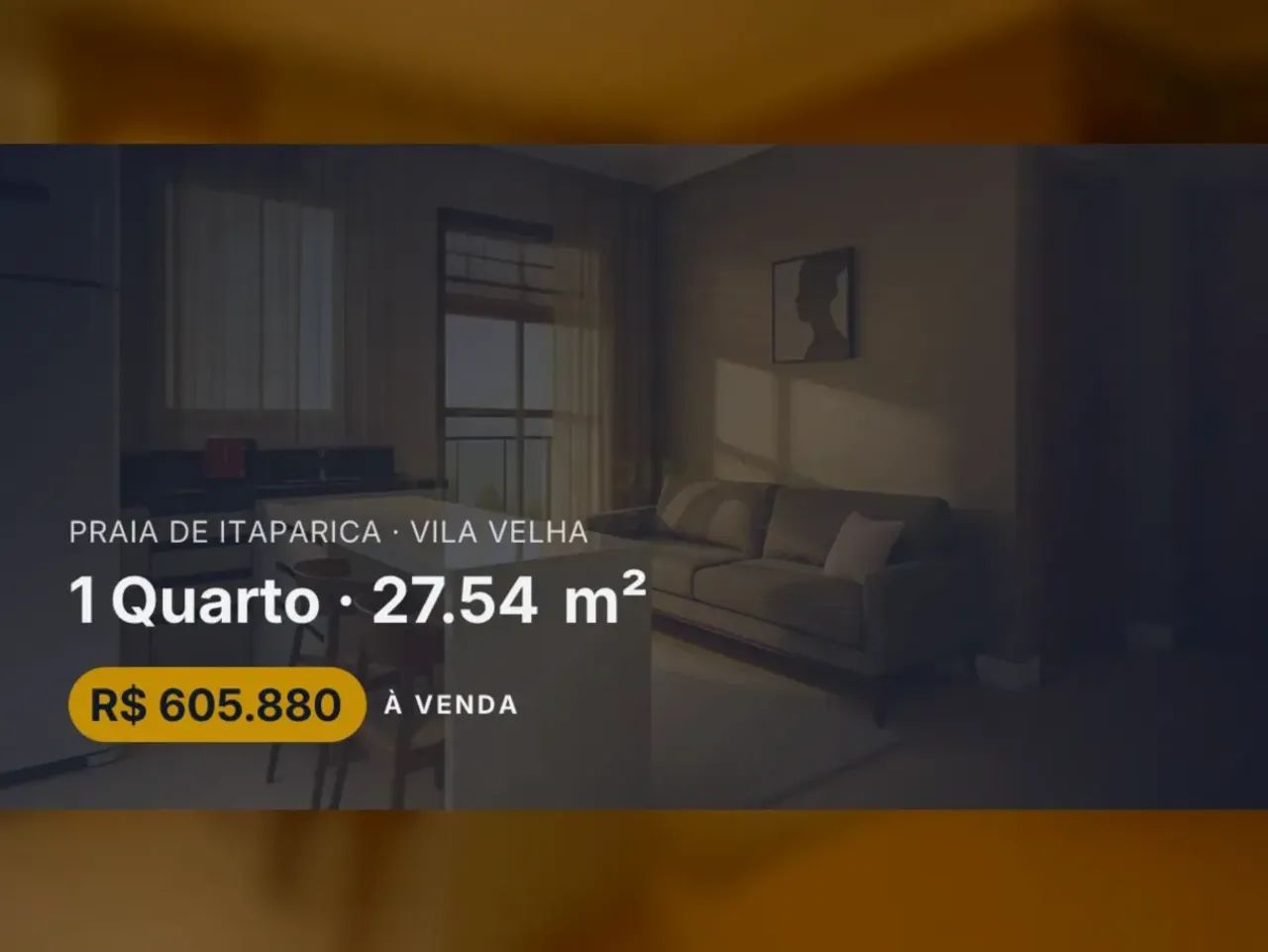 Studio em Praia de Itaparica | Compacto e funcional, alta liquidez