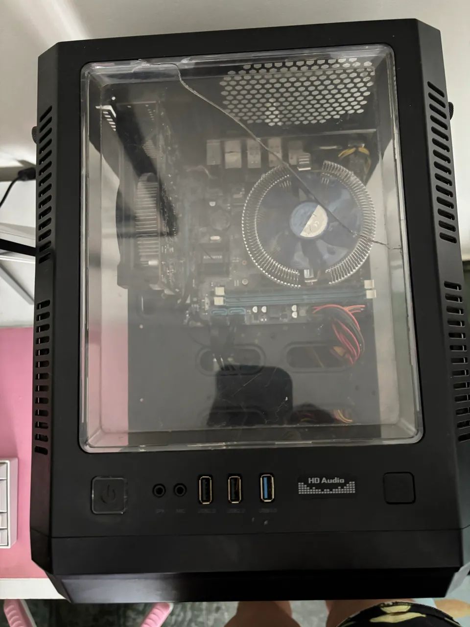 PC Gamer Completo + Monitor + Teclado e Mouse Redragon - Foto 4