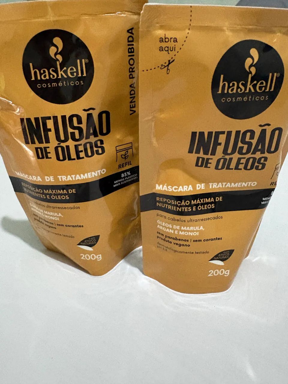 Máscara de tratamento da Haskell Infusão de Óleos 