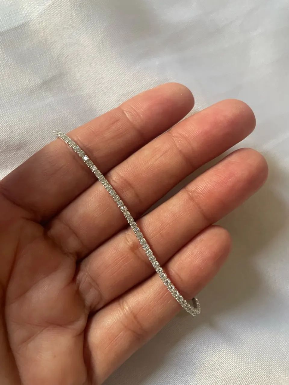 Pulseira Riviera Prata 925 Nova