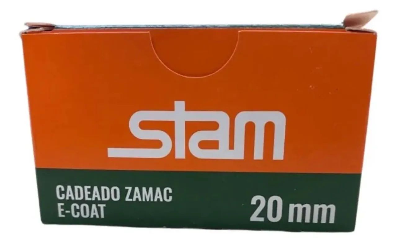 Cadeado Stam 20mm com chave kit com 10 unidades.  - Foto 4