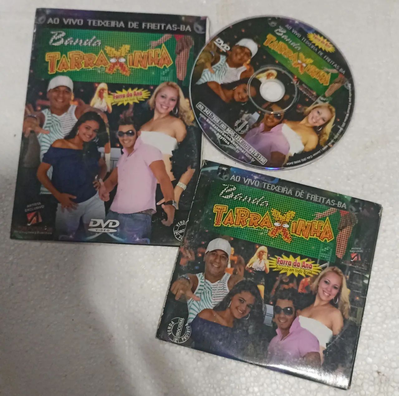 DVD+CD banda Tarraxinha <br>R$ 