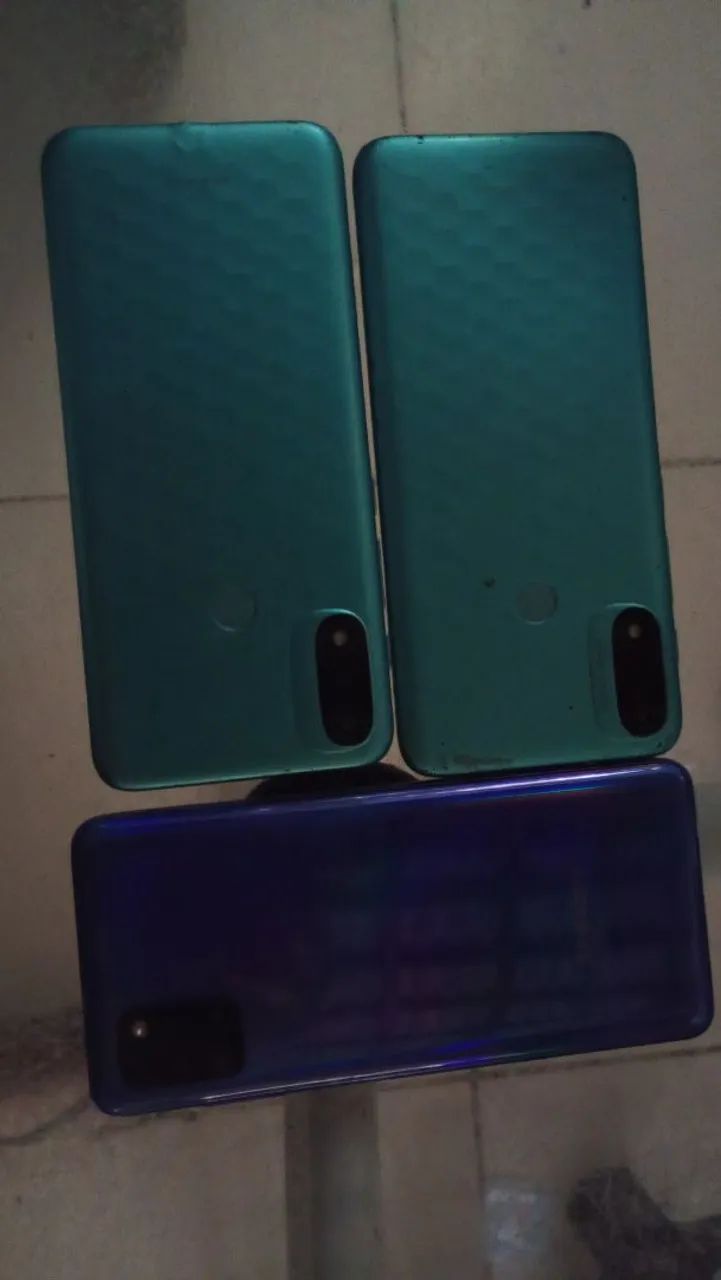 2celular moto E 20  e sansungue para tira  peça  - Foto 4