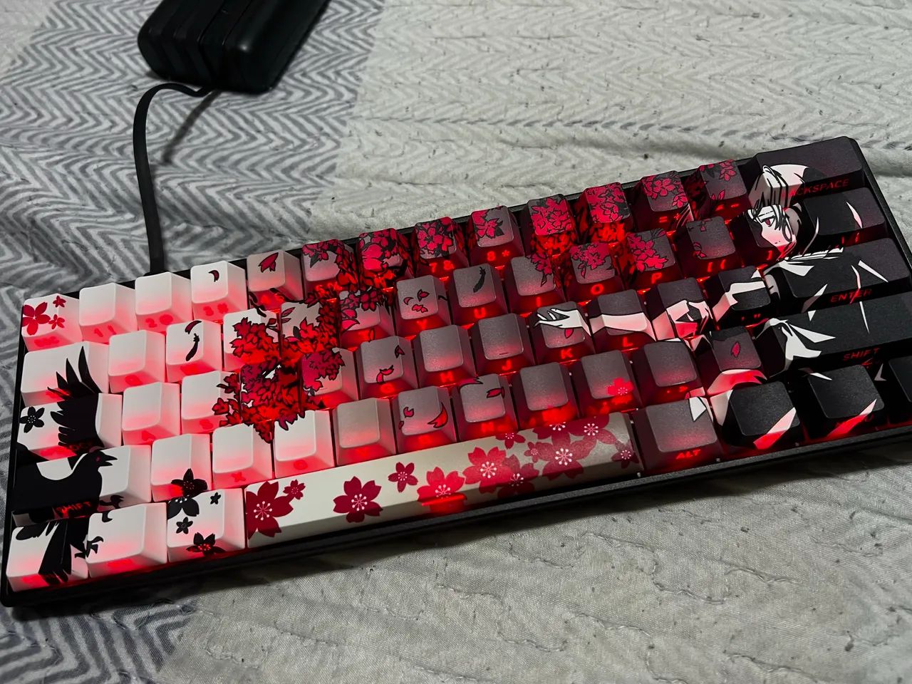 TECLADO AKKO MONSGEEK FUN 60 PRO CUSTOMIZADO - Foto 3