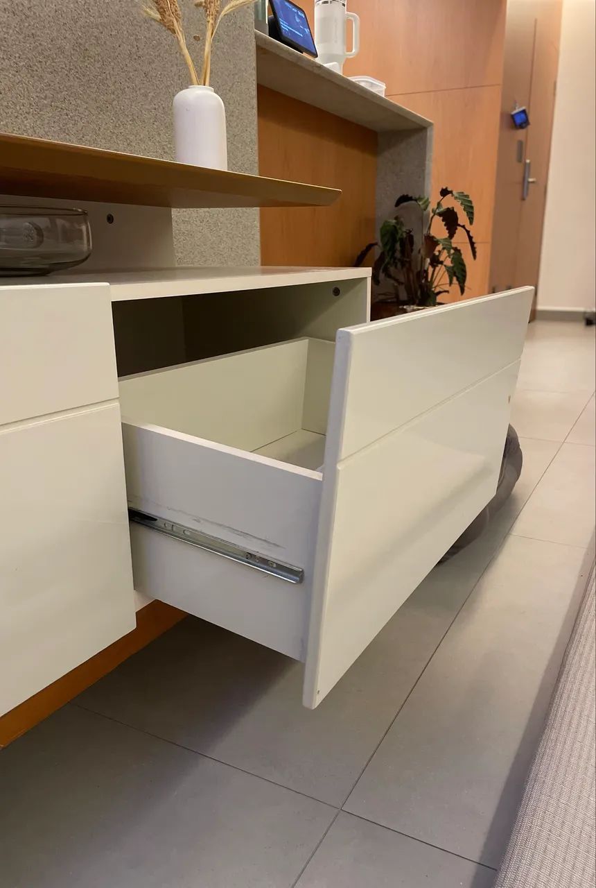 Rack de Madeira para TV - usado - Foto 4