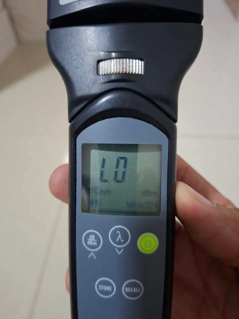 Identificador de fibra ativa