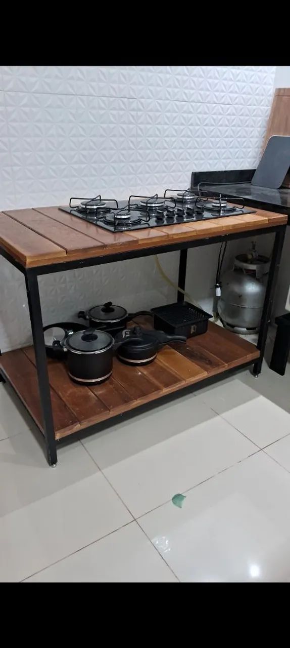 Cooktop com mesa
