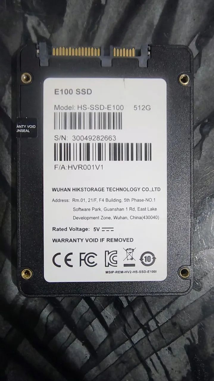 Ssd Sata Hikvision E-100 512Gb - Foto 2