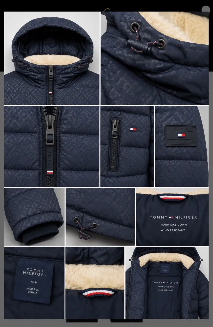 Jaqueta Tommy Hilfiger Original - Importada dos EUA - Tamanho M - Nova - Foto 3