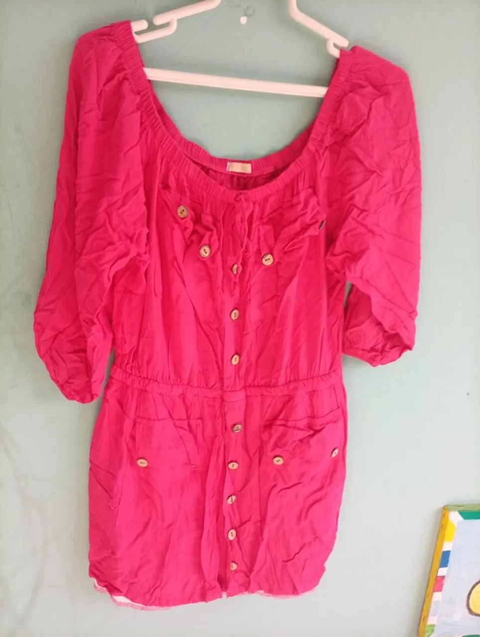 Vestido soltinho Rosa  - Foto 5