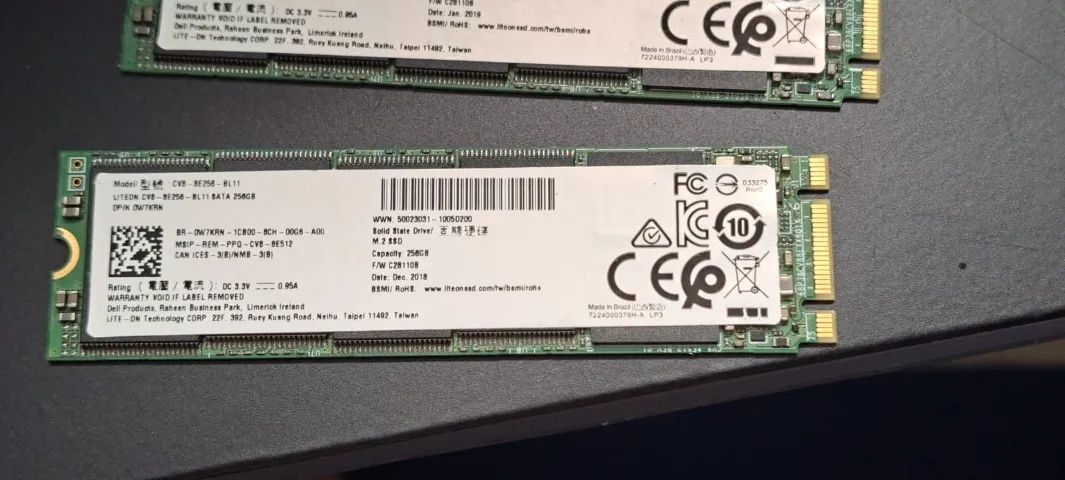 SSD NVME 256GB cada  - Foto 3