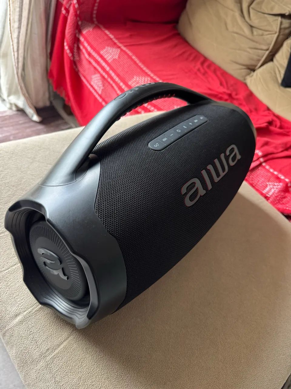 Caixa de som aiwa estado de zera