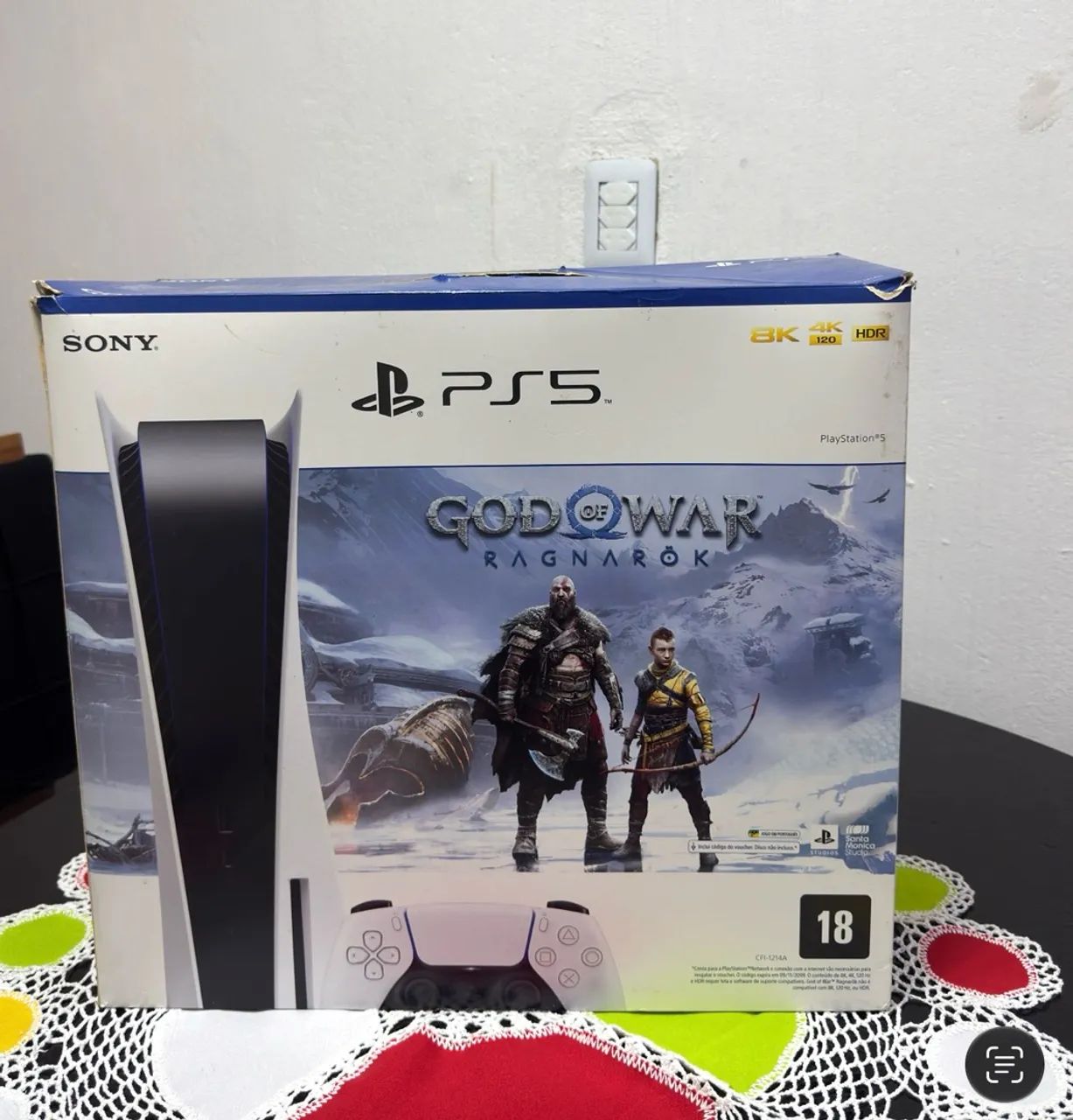 CAIXA PS5 COMPLETA 