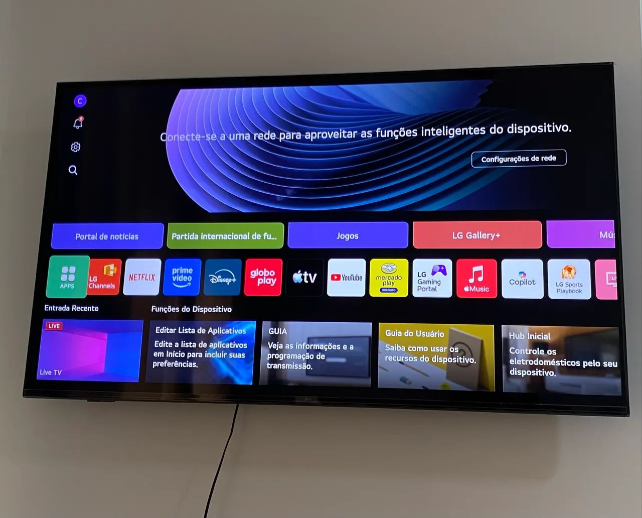     Smart TV LG UHD 4K WebOS 25 com Alexa Integrada - Foto 4
