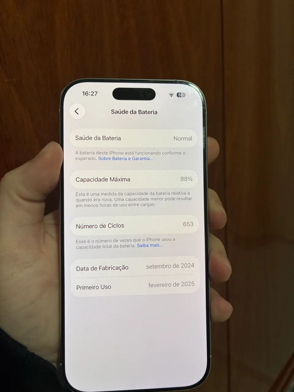 iPhone 16 Pro 128gb bem conservado - Foto 5