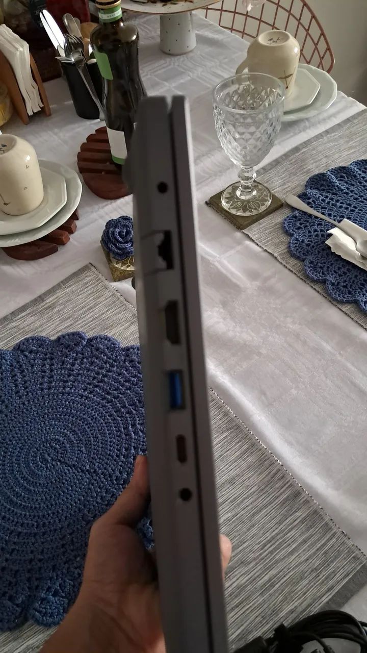Notebook Samsung Book intel Core I5 11 8GB RAM  aceito cartão.  - Foto 5